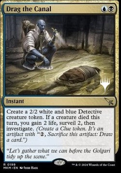 Drag the Canal (V.2) - Murders at Karlov Manor: Promos (Rare) [PMKM-199]