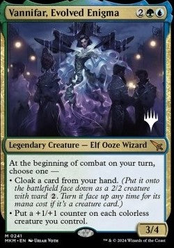 Vannifar, Evolved Enigma (V.2) - Murders at Karlov Manor: Promos (Mythic) [PMKM-241]