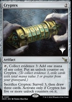 Cryptex (V.2) - Murders at Karlov Manor: Promos (Rare) [PMKM-251]