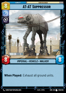 AT-AT Suppressor - Spark of Rebellion (Uncommon) [SOR-039]