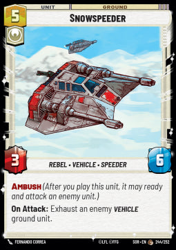 Snowspeeder⁣ - Spark of Rebellion⁣ (Common)⁣ [244]