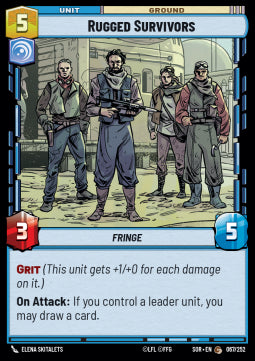 Rugged Survivors - Spark of Rebellion (Common) [SOR-067]