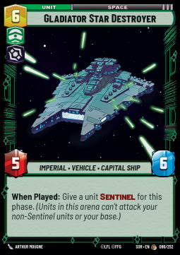 Gladiator Star Destroyer - Spark of Rebellion (Common) [SOR-086]