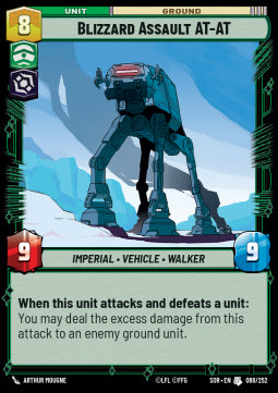 Blizzard Assault AT-AT - Spark of Rebellion (Uncommon) [SOR-088]