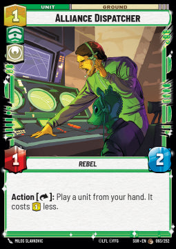 Alliance Dispatcher - Spark of Rebellion (Common) [SOR-093]