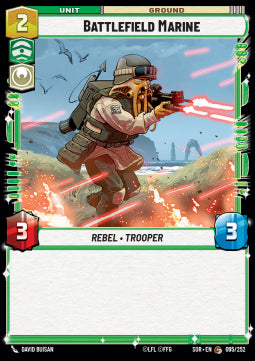 Battlefield Marine - Spark of Rebellion (Common) [SOR-095]