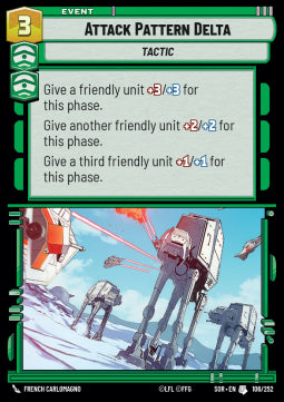 Attack Pattern Delta - Spark of Rebellion (Uncommon) [SOR-106]