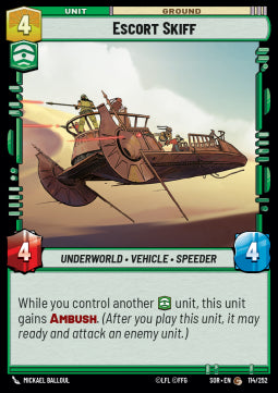 Escort Skiff - Spark of Rebellion (Common) [SOR-114]