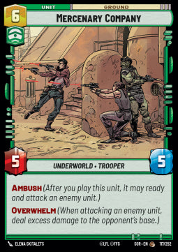 Mercenary Company - Spark of Rebellion (Common) [SOR-117]