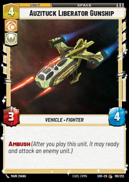 Auzituck Liberator Gunship - Spark of Rebellion (Common) [SOR-195]