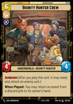 Bounty Hunter Crew - Spark of Rebellion (Common) [SOR-183]