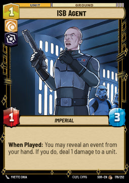 ISB Agent - Spark of Rebellion (Common) [SOR-176]