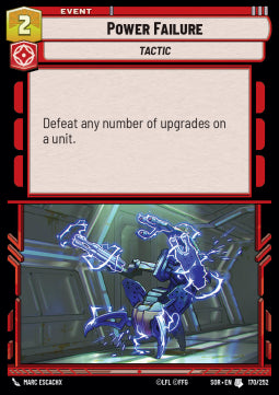 Power Failure - Spark of Rebellion (Uncommon) [SOR-170]