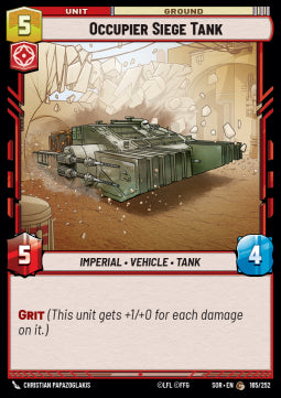 Occupier Siege Tank - Spark of Rebellion (Common) [SOR-165]