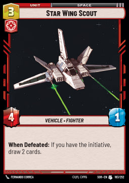 Star Wing Scout - Spark of Rebellion (Uncommon) [SOR-163]