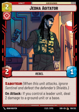 Jedha Agitator - Spark of Rebellion (Common) [SOR-158]