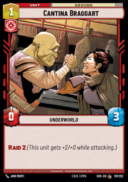 Cantina Braggart - Spark of Rebellion (Common) [SOR-157]