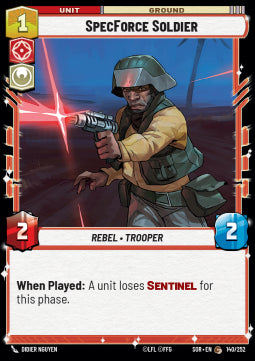 SpecForce Soldier - Spark of Rebellion (Common) [SOR-140]
