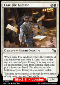 Case File Auditor (V.2) - Murders at Karlov Manor (Uncommon) [MKM-7]