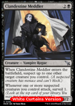 Clandestine Meddler (V.2) - Murders at Karlov Manor (Uncommon) [MKM-82]