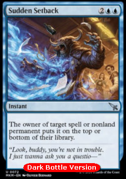 Sudden Setback (V.2) - Murders at Karlov Manor (Uncommon) [MKM-72]