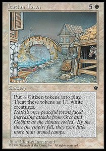 Icatian Town - Fallen Empires (Rare)