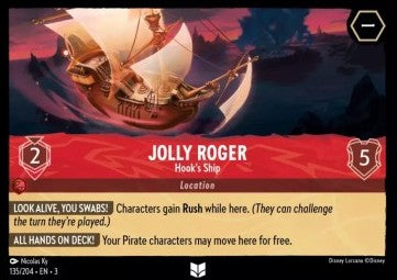 Jolly Roger - Hook's Ship⁣ - Into the Inklands⁣ (Uncommon)⁣ [135]