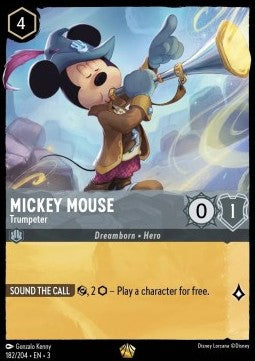 Mickey Mouse - Trumpeter (V.1) - Into the Inklands (Legendary) [3INK-182]