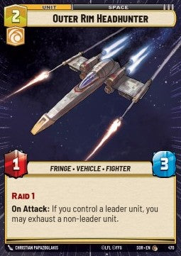 Outer Rim Headhunter⁣ - Spark of Rebellion: Extras⁣ (Common)⁣ [470]