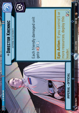 Director Krennic, Aspiring to Authority (V.1) - Spark of Rebellion: Extras (Common) [XSOR-269]