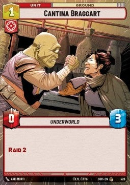 Cantina Braggart⁣ - Spark of Rebellion: Extras⁣ (Common)⁣ [420]
