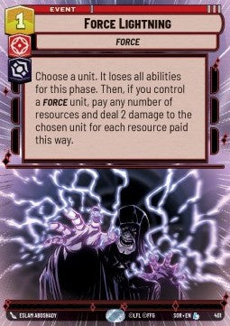 Force Lightning⁣ - Spark of Rebellion: Extras⁣ (Legendary)⁣ [401]