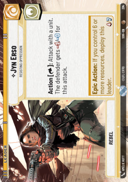 Jyn Erso, Resisting Oppression (V.1) - Spark of Rebellion: Extras (Common) [XSOR-284]