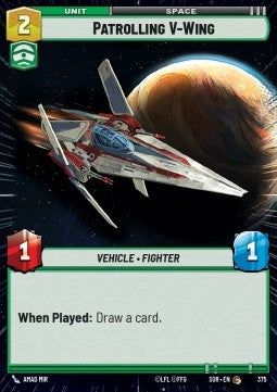 Patrolling V-Wing⁣ - Spark of Rebellion: Extras⁣ (Common)⁣ [375]