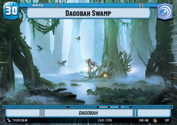 Dagobah Swamp // Experience Token - Spark of Rebellion: Extras (Common) [XSOR-287]