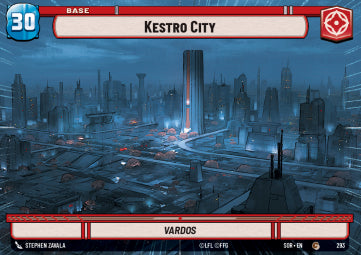Kestro City // Shield Token - Spark of Rebellion: Extras (Common) [XSOR-293]
