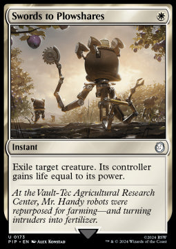 Swords to Plowshares - Universes Beyond: Fallout (Uncommon) [PIP-173]