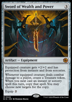 Sword of Wealth and Power (V.1) - The Big Score (Mythic) [BIG-26]
