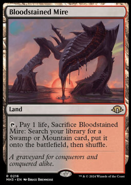 Bloodstained Mire⁣ - Modern Horizons 3⁣ (Rare)⁣ [216]