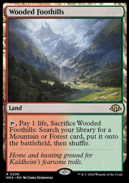Wooded Foothills⁣ - Modern Horizons 3⁣ (Rare)⁣ [236]