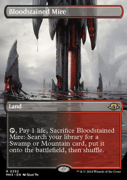 Bloodstained Mire (V.1) - Modern Horizons 3: Extras (Rare) [XMH3-352]