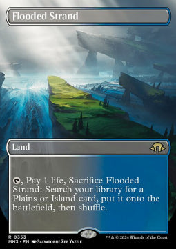 Flooded Strand (V.1)⁣ - Modern Horizons 3: Extras⁣ (Rare)⁣ [353]