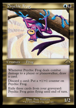 Psychic Frog (V.2) - Modern Horizons 3: Extras (Rare) [XMH3-433]