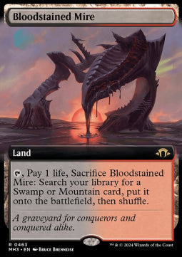 Bloodstained Mire (V.3)⁣ - Modern Horizons 3: Extras⁣ (Rare)⁣ [463]