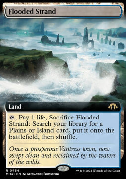 Flooded Strand (V.3)⁣ - Modern Horizons 3: Extras⁣ (Rare)⁣ [464]