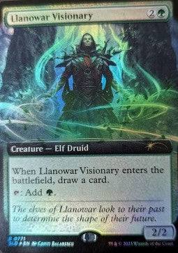 Llanowar Visionary⁣ - Secret Lair Drop Series⁣ (Rare)⁣ [771]