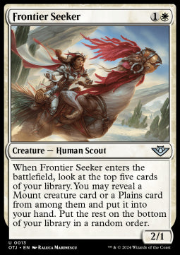 Frontier Seeker - Outlaws of Thunder Junction (Uncommon) [OTJ-13]