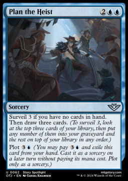 Plan the Heist - Outlaws of Thunder Junction (Uncommon) [OTJ-62]