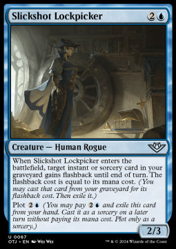 Slickshot Lockpicker - Outlaws of Thunder Junction (Uncommon) [OTJ-67]