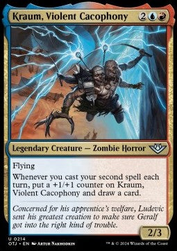 Kraum, Violent Cacophony - Outlaws of Thunder Junction (Uncommon) [OTJ-214]